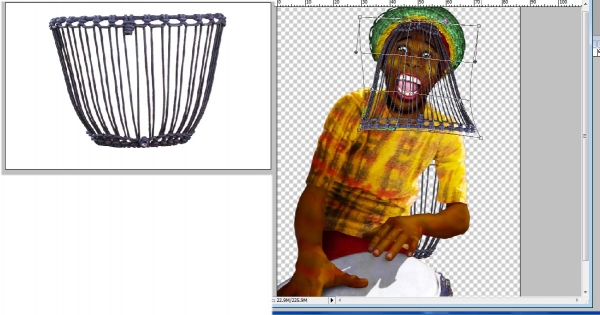 Creation of Rasta Man: Step 21